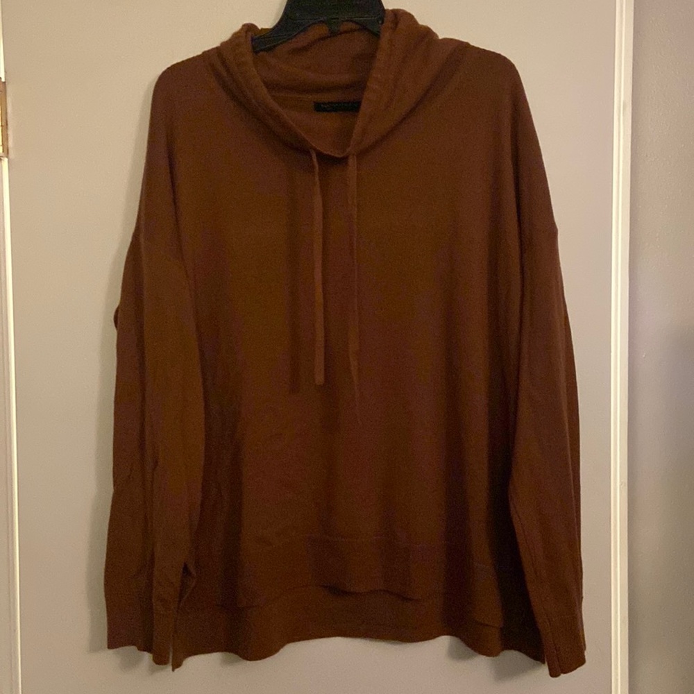 Rust orange Banana republic sweater.